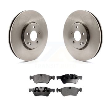 Front Disc Brake Rotors And Ceramic Pads Kit For Mercedes-Benz E550 E500 AWD K8T-100519