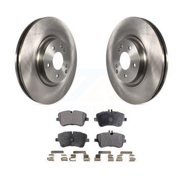 Front Disc Brake Rotor & Ceramic Pad Kit For Mercedes-Benz SLK280 C320 With Sport Package K8T-100521