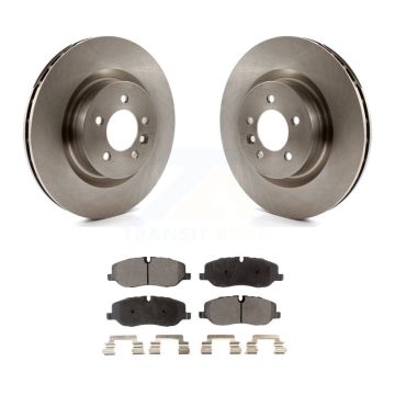 Front Disc Brake Rotors Ceramic Pad Kit For 2006-2007 Land Rover Range Sport Supercharged K8T-100523