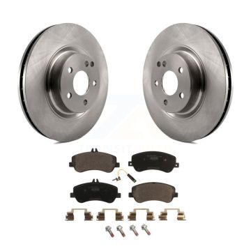 Front Disc Brake Rotors And Ceramic Pads Kit For Mercedes-Benz GLK350 GLK250 K8T-100528
