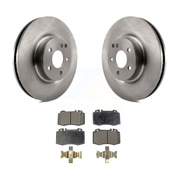 Front Disc Brake Rotors And Ceramic Pads Kit For Mercedes-Benz CLS550 CLS500 E550 K8T-100529
