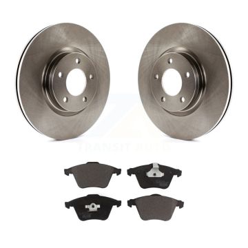 Front Disc Brake Rotors And Ceramic Pads Kit For Mazda 3 K8T-100542