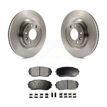 Front Disc Brake Rotors And Ceramic Pads Kit For 2007-2015 Mazda CX-9 K8T-100545