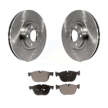 Front Disc Brake Rotors And Ceramic Pads Kit For BMW X5 X6 K8T-100548