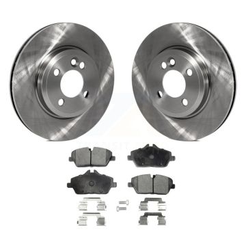Front Disc Brake Rotors And Ceramic Pads Kit For Mini Cooper K8T-100554