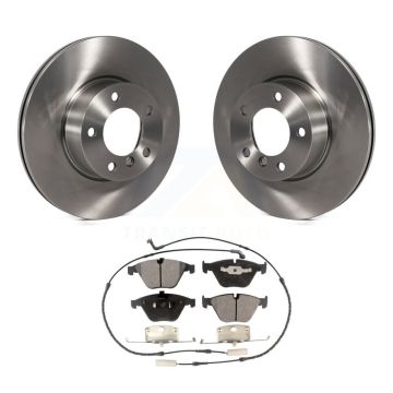 Front Disc Brake Rotors And Ceramic Pads Kit For BMW 328i xDrive X1 328xi K8T-100573