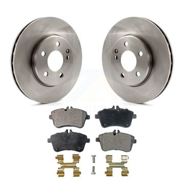 Front Disc Brake Rotors And Ceramic Pads Kit For 2006-2011 Mercedes-Benz B200 K8T-100579