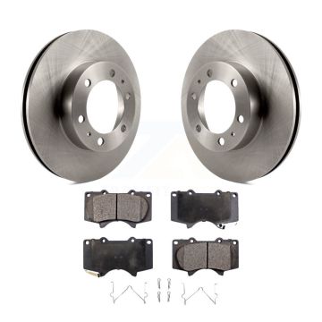 Front Disc Brake Rotors And Ceramic Pads Kit For Toyota Tacoma 4Runner FJ Cruiser K8T-100581