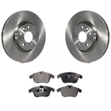 Front Brake Rotors Ceramic Pad Kit For Volvo Land Rover Range Evoque XC70 S60 V60 S80 V70 K8T-100594
