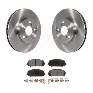 Front Disc Brake Rotors And Ceramic Pads Kit For Toyota Prius Lexus CT200h Plug-In K8T-100600