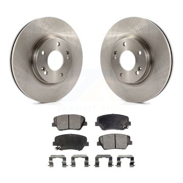 Front Disc Brake Rotors And Ceramic Pads Kit For Hyundai Santa Fe Kia Sorento K8T-100608