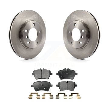 Front Disc Brake Rotors And Ceramic Pads Kit For Mini Cooper Countryman Paceman K8T-100644