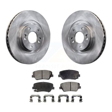Front Disc Brake Rotors And Ceramic Pads Kit For Hyundai Santa Fe Sport Kia Sorento K8T-100655