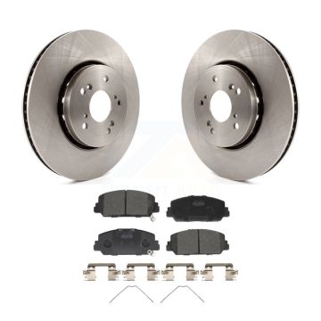 Front Disc Brake Rotors And Ceramic Pads Kit For Acura RDX ILX K8T-100660