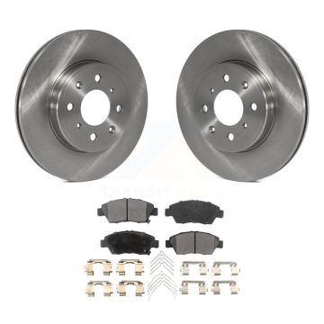 Front Disc Brake Rotors And Ceramic Pads Kit For 2015-2020 Honda Fit K8T-100673