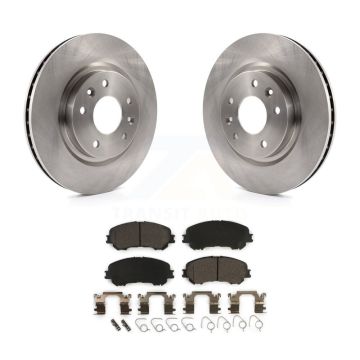 Front Disc Brake Rotors And Ceramic Pads Kit For Nissan Rogue Sport Qashqai K8T-100682