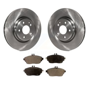 Front Brake Rotors & Ceramic Pad Kit For Mercedes-Benz GLA250 CLA250 B250 INFINITI QX30 B K8T-100683
