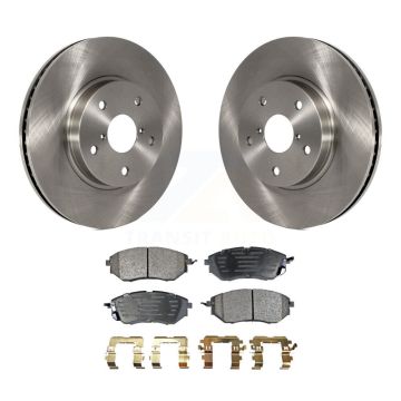 Front Disc Brake Rotors And Ceramic Pads Kit For 2015 Subaru Legacy 2.5L K8T-100687