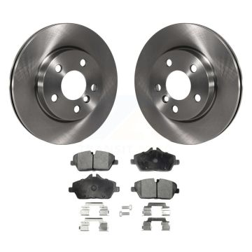 Front Disc Brake Rotors And Ceramic Pads Kit For Mini Cooper K8T-100694