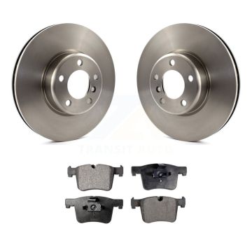 Front Brake Rotors Ceramic Pad Kit For BMW 335i xDrive GT With 340mm Diameter Rotor K8T-100701