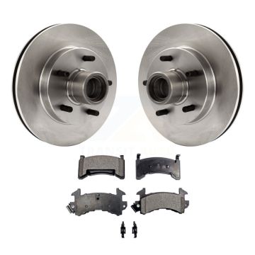 Front Brake Rotors Ceramic Pad Kit For Chevrolet S10 GMC Sonoma Blazer Jimmy Isuzu Hombre K8T-100713