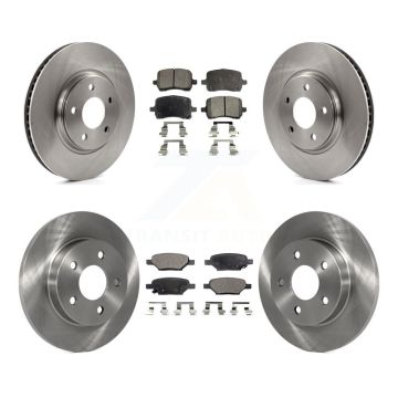 Front Rear Brake Rotor Ceramic Pad Kit For Chevrolet Cobalt Saturn Ion Pontiac HHR Malibu K8T-100805