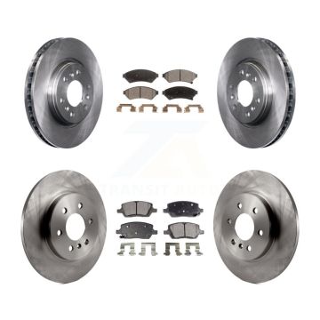 Front Rear Brake Rotor Ceramic Pad Kit For Pontiac Montana Chevrolet Uplander Buick Relay K8T-100828