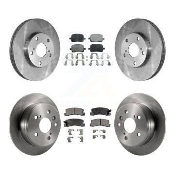 Front Rear Disc Brake Rotors And Ceramic Pads Kit For Toyota Camry Solara Lexus ES300 K8T-101090