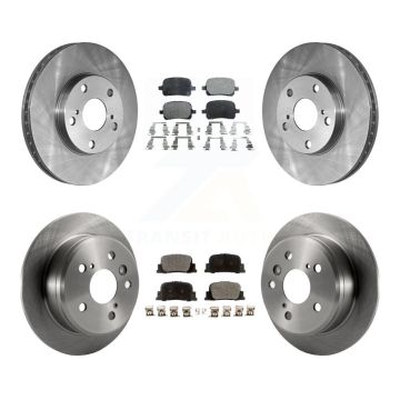 Front Rear Disc Brake Rotors And Ceramic Pads Kit For Toyota Camry Lexus ES300 K8T-101092