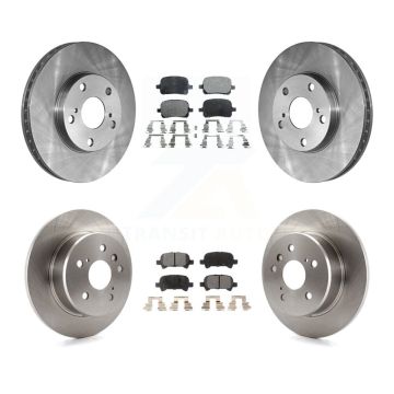 Front Rear Disc Brake Rotors And Ceramic Pads Kit For 2000-2004 Toyota Avalon K8T-101093