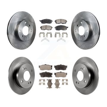 Front Rear Disc Brake Rotors And Ceramic Pads Kit For Nissan Altima Sentra INFINITI G20 K8T-101099
