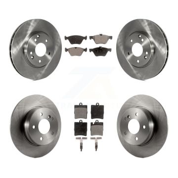 Front Rear Disc Brake Rotor And Ceramic Pad Kit For Mercedes-Benz E320 CLK320 CLK430 E430 K8T-101143