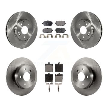 Front Rear Brake Rotor And Ceramic Pad Kit For Mercedes-Benz C280 C240 CLK350 CLK320 C320 K8T-101145