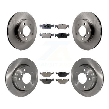 Front Rear Disc Brake Rotors And Ceramic Pads Kit For BMW 323i 328i 323Ci K8T-101150