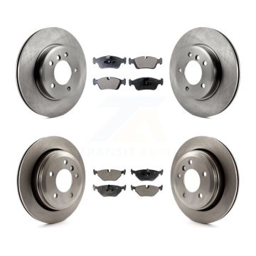 Front Rear Disc Brake Rotors And Ceramic Pads Kit For 2001-2005 BMW 325xi K8T-101189