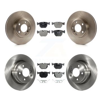 Front Rear Disc Brake Rotors And Ceramic Pads Kit For BMW X5 K8T-101192