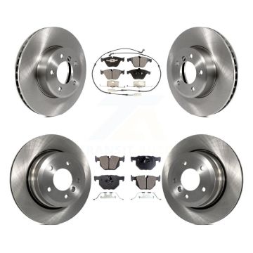 Front Rear Brake Rotor & Ceramic Pad Kit For BMW 530xi 528i xDrive 535i 535xi 528xi 525xi K8T-101330