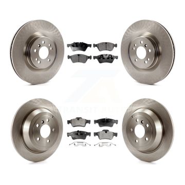 Front Rear Disc Brake Rotors And Ceramic Pads Kit For Mercedes-Benz ML320 K8T-101335