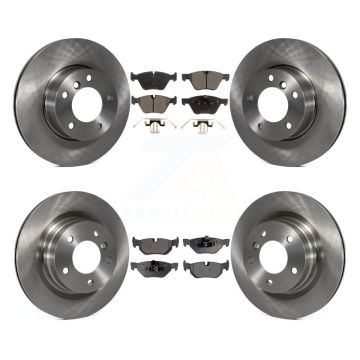 Front Rear Disc Brake Rotors And Ceramic Pads Kit For BMW 328i 323i 325i K8T-101379