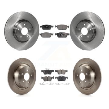 Front Rear Disc Brake Rotors And Ceramic Pads Kit For Ford Escape Lincoln MKC K8T-101413