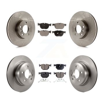 Front Rear Disc Brake Rotors And Ceramic Pads Kit For BMW X5 X6 K8T-101425
