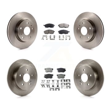 Front Rear Disc Brake Rotors And Ceramic Pads Kit For Suzuki SX4 Crossover K8T-101439