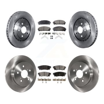 Front Rear Disc Brake Rotors And Ceramic Pads Kit For Lexus NX300 NX200t NX300h K8T-101450