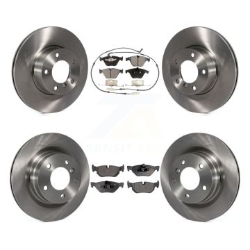 Front Rear Disc Brake Rotors And Ceramic Pads Kit For BMW 328i K8T-101468
