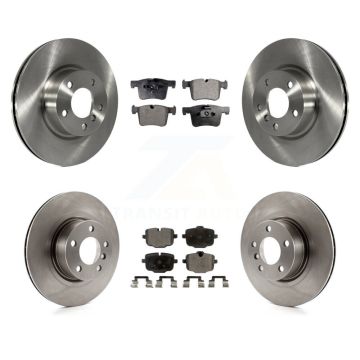 Front Rear Disc Brake Rotors And Ceramic Pads Kit For 2012 BMW X3 From 10 11 K8T-101542