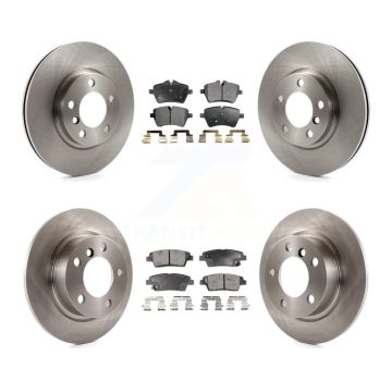 Front Rear Disc Brake Rotors And Ceramic Pads Kit For Mini Cooper Countryman Paceman K8T-101554