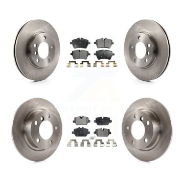 Front Rear Disc Brake Rotors And Ceramic Pads Kit For Mini Cooper Countryman Paceman K8T-101557