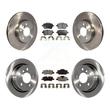Front Rear Disc Brake Rotors And Ceramic Pads Kit For Mini Cooper K8T-101600