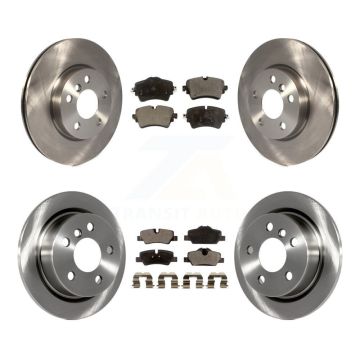 Front Rear Disc Brake Rotors And Ceramic Pads Kit For Mini Cooper K8T-101601