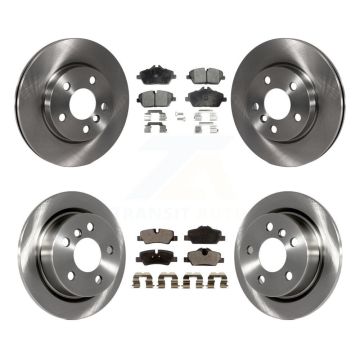 Front Rear Disc Brake Rotors And Ceramic Pads Kit For Mini Cooper K8T-101609